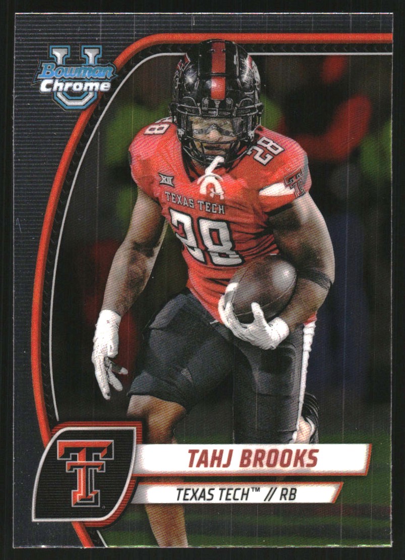 2024 Bowman Chrome University #193 Tahj Brooks