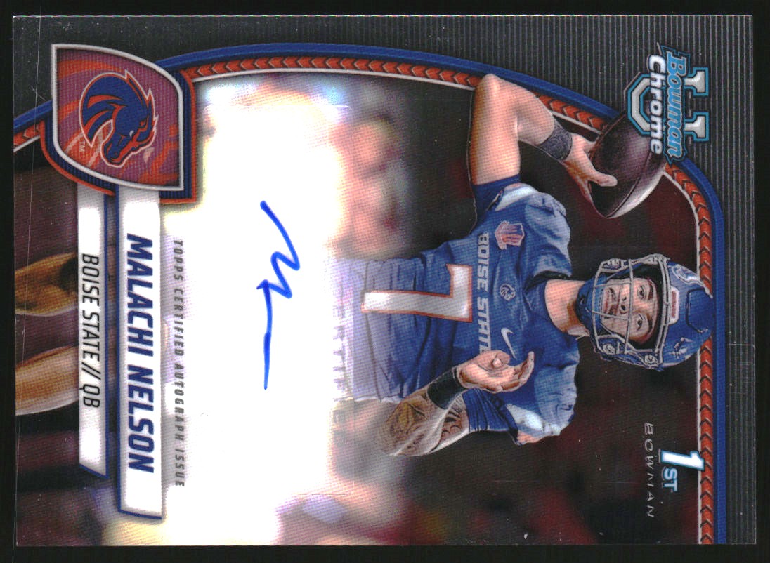 2024 Bowman Chrome University Prospect Autographs #PAMNE Malachi Nelson