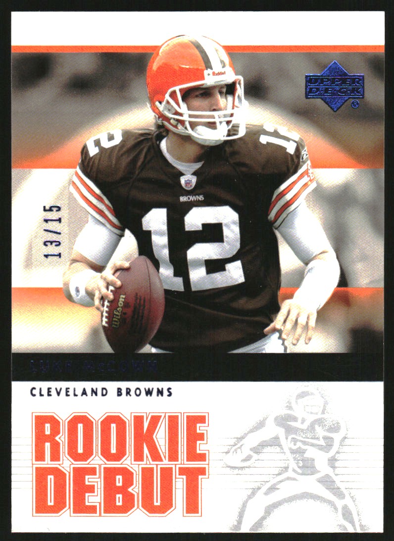 2006 Fleer Charlie Frye #22 Cleveland Browns