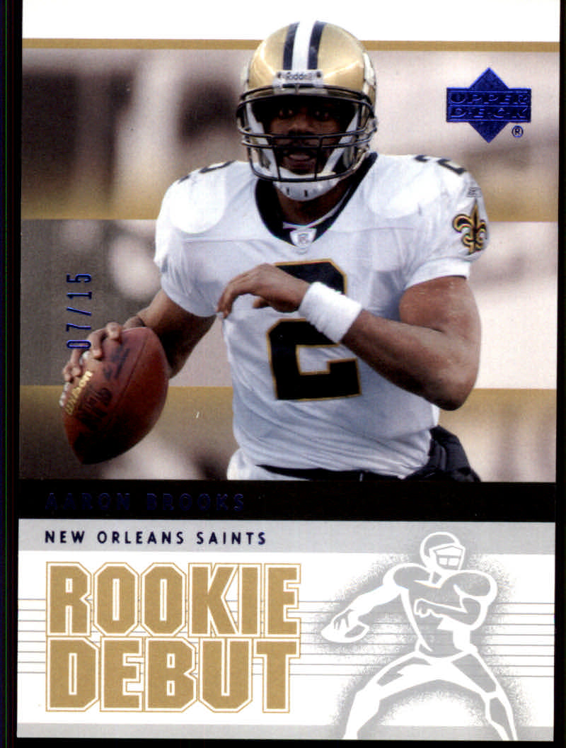 2005 Rookie Debut (Upper Deck) Football "Parallel" Cards - Picture 2 of 9
