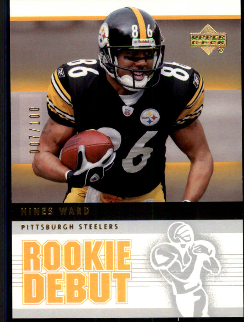 2005 Rookie Debut (Upper Deck) Football "Parallel" Cards - Picture 4 of 9