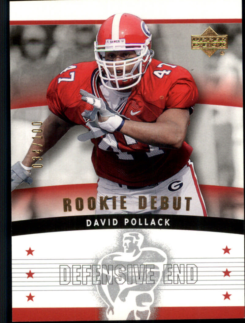 2005 Rookie Debut (Upper Deck) Football "Parallel" Cards - Picture 6 of 9