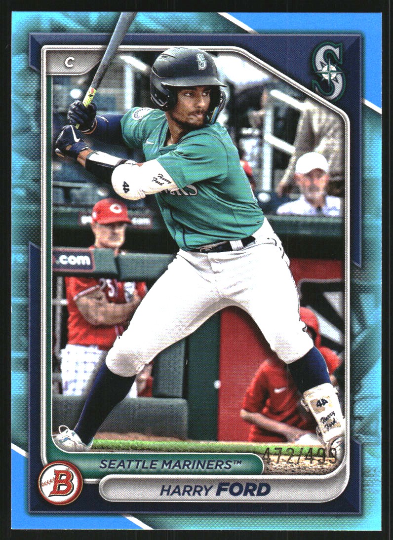 2024 Bowman Draft Sky Blue #BD25 Harry Ford