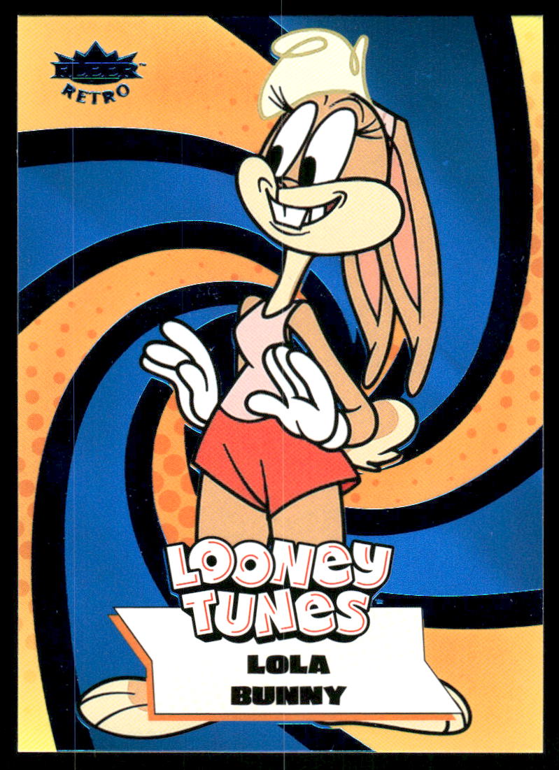 2024 Fleer Retro Looney Tunes Looney Blue #12 Lola Bunny