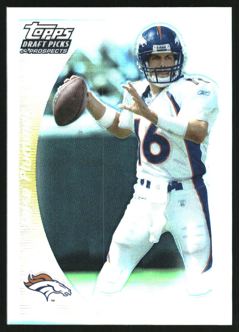 2005 Topps Draft Picks and Prospects Chrome Gold Refractors #18 Jake Plummer