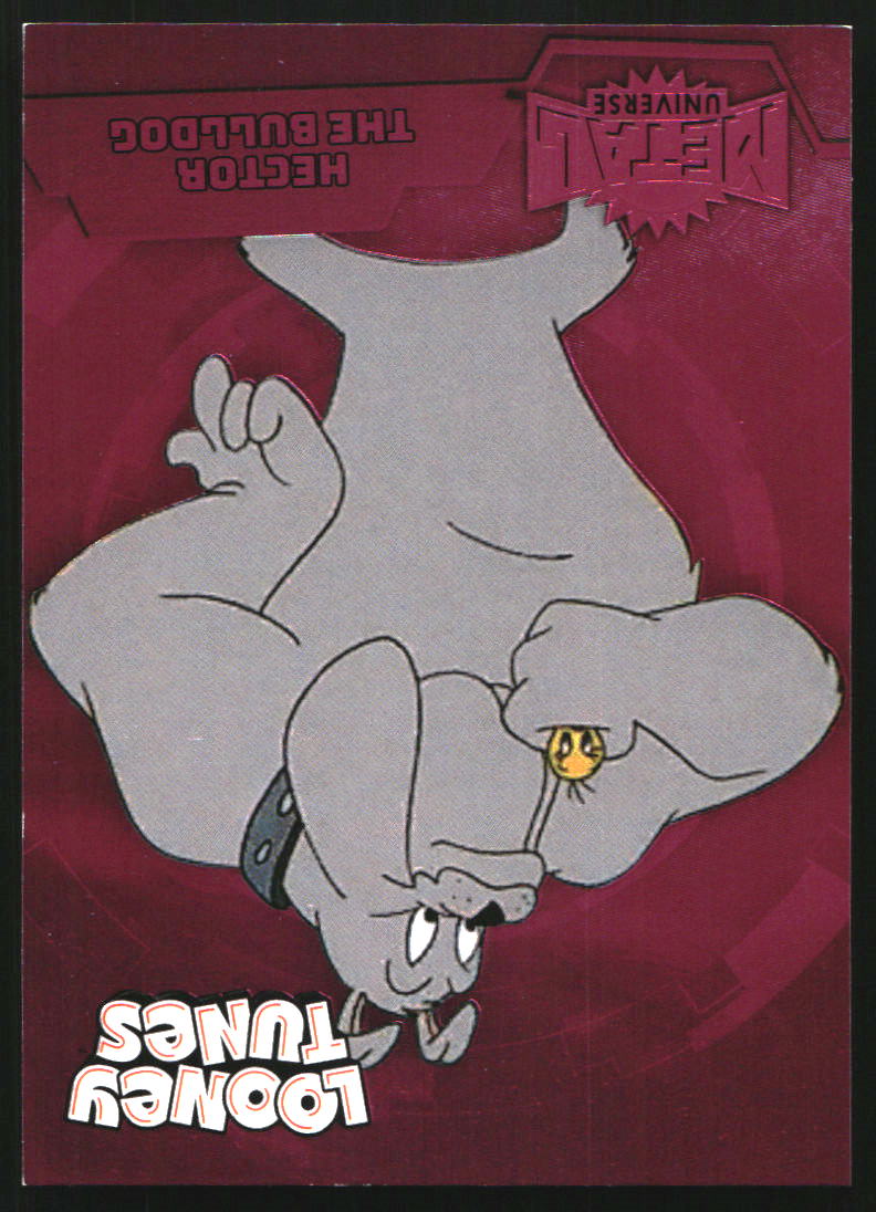 2024 Fleer Retro Looney Tunes Metal Universe Pink FX #MU12 Hector the Bulldog