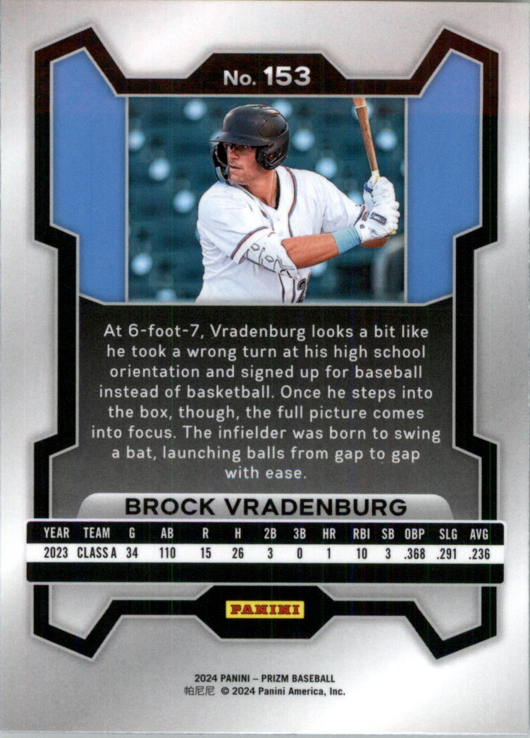 2024 Panini Prizm Baseball Card Pick (Base) 123-300 - Picture 53 of 287