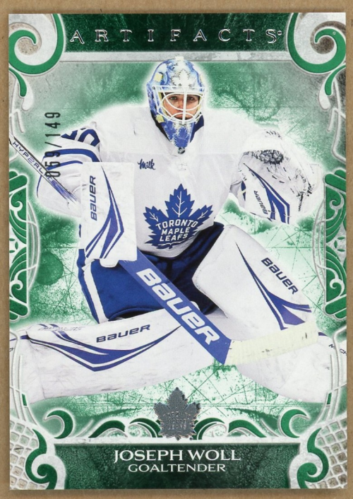 2024-25 Artifacts Emerald #112 Joseph Woll
