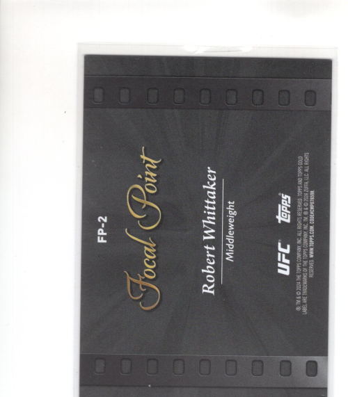 B6524- 2024 Topps Gold Label UFC Assorted Cards -You Pick- 15+ FREE US SHIP - Picture 37 of 41