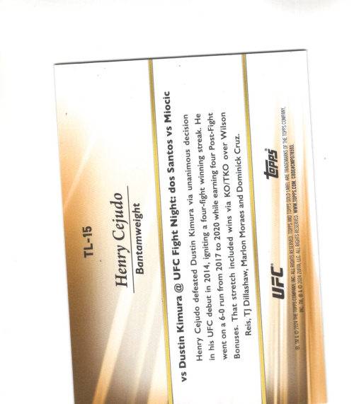 B6524- 2024 Topps Gold Label UFC Assorted Cards -You Pick- 15+ FREE US SHIP - Picture 41 of 41
