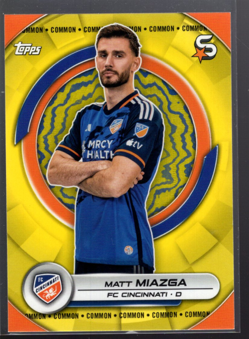 B6237- 2024 Topps Superstars Mls Common Gelb Karten -du Pick- 15 + Free US - Bild 4 von 7