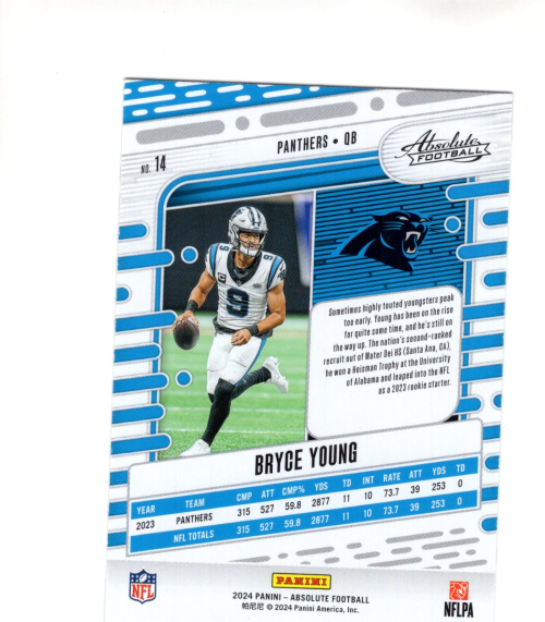 B6272- 2024 Absolute Football Asst Insert Cards -You Pick- 15+ FREE US SHIP - Picture 95 of 173