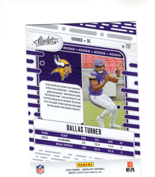 B6272- 2024 Absolute Football Asst Insert Cards -You Pick- 15+ FREE US SHIP - Picture 111 of 173