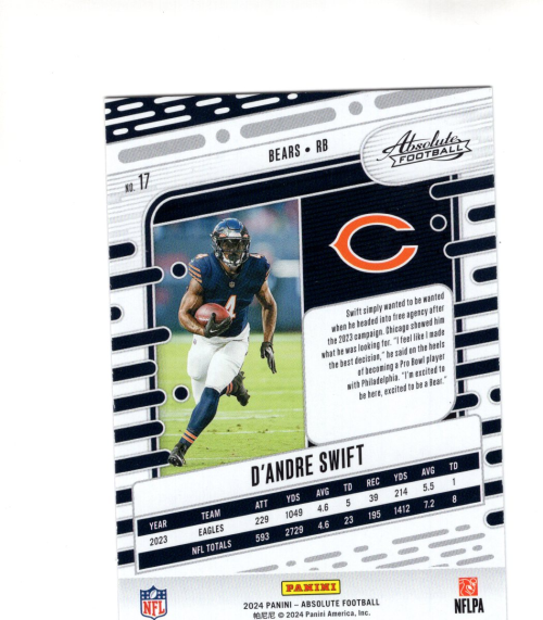 B6272- 2024 Absolute Football Asst Insert Cards -You Pick- 15+ FREE US SHIP - Picture 155 of 173