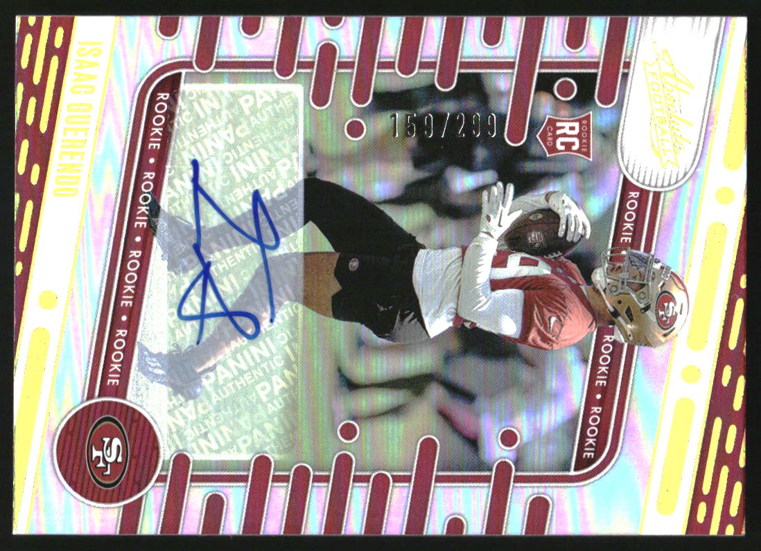 2024 Absolute Signatures Spectrum #189 Isaac Guerendo