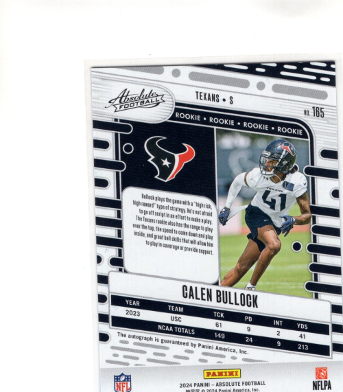 B6272- 2024 Absolute Football Asst Insert Cards -You Pick- 15+ FREE US SHIP - Picture 159 of 173