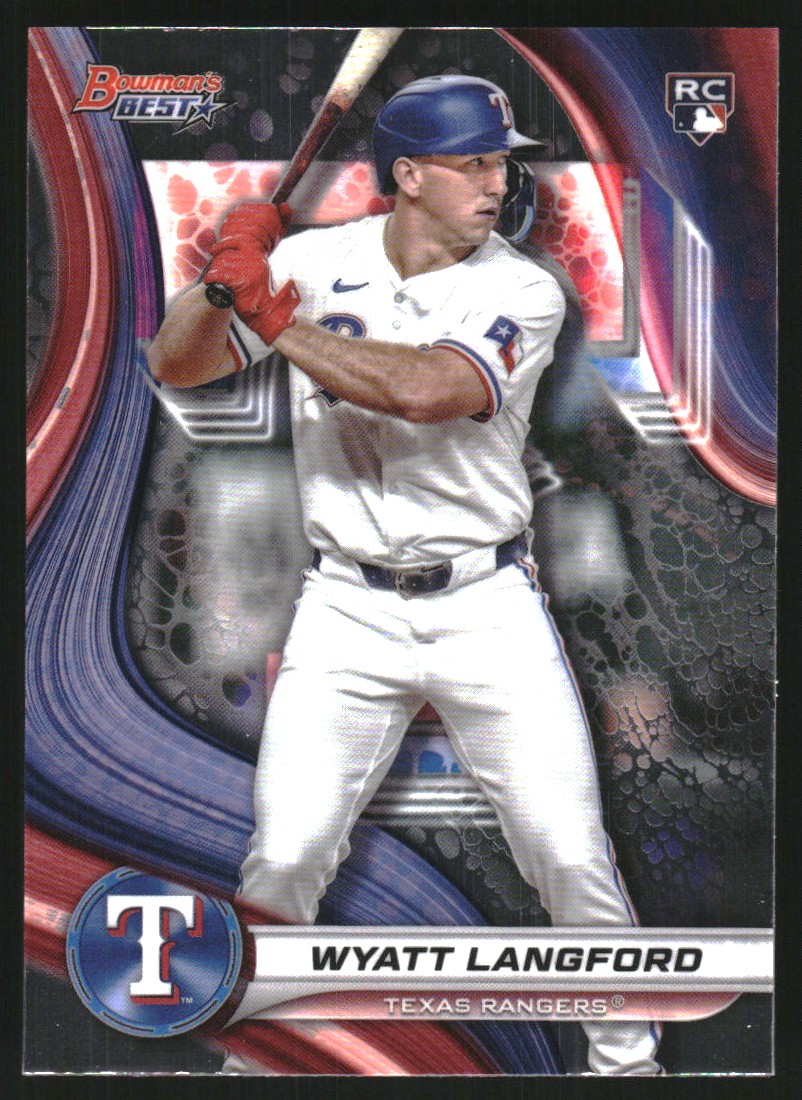 2024 Bowman's Best #65 Wyatt Langford RC