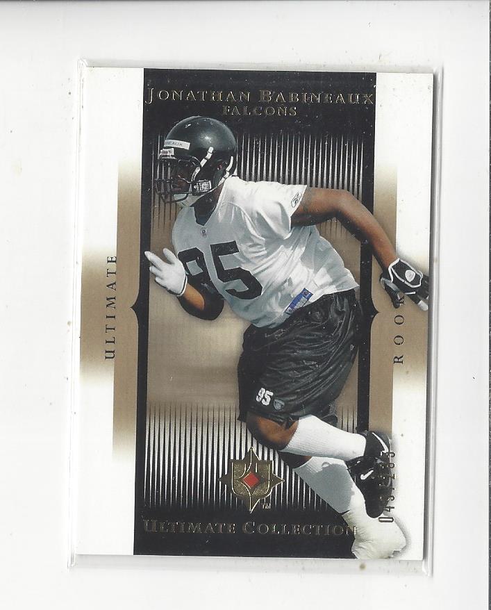 2005 Ultimate Collection #147 Jonathan Babineaux RC