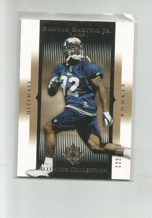 2005 Ultimate Collection #148 Ronald Bartell RC