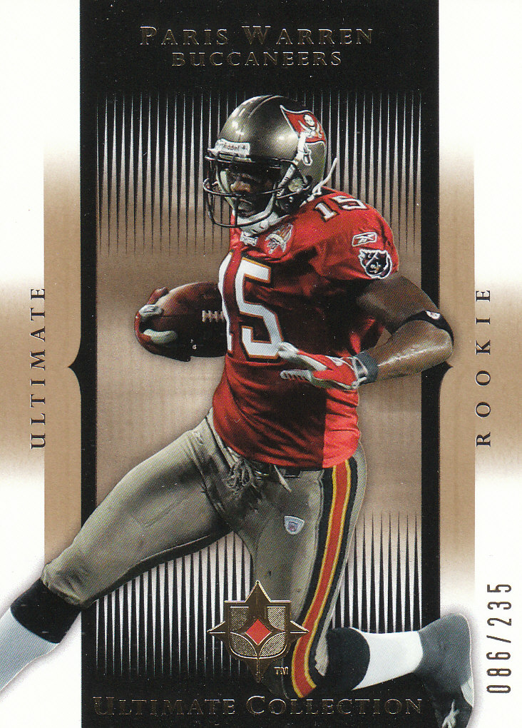 Tarjetas "conjunto principal" de fútbol americano Ultimate Collection 2005 (mazo superior) #2 a #289 - Imagen 244 de 301