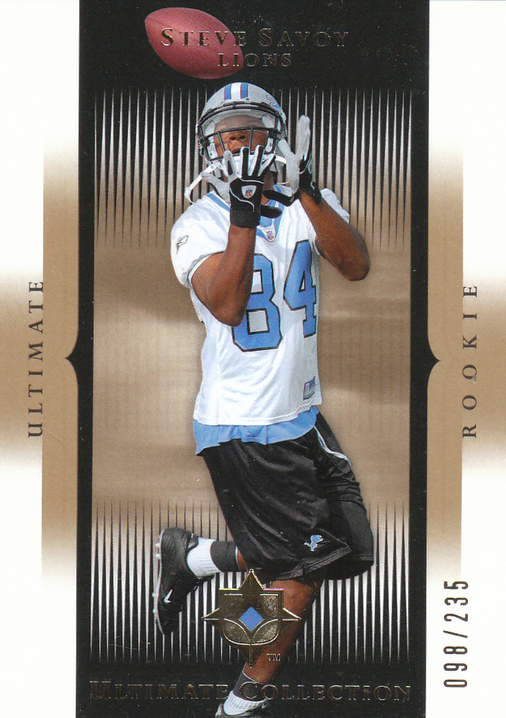 Tarjetas "conjunto principal" de fútbol americano Ultimate Collection 2005 (mazo superior) #2 a #289 - Imagen 260 de 301