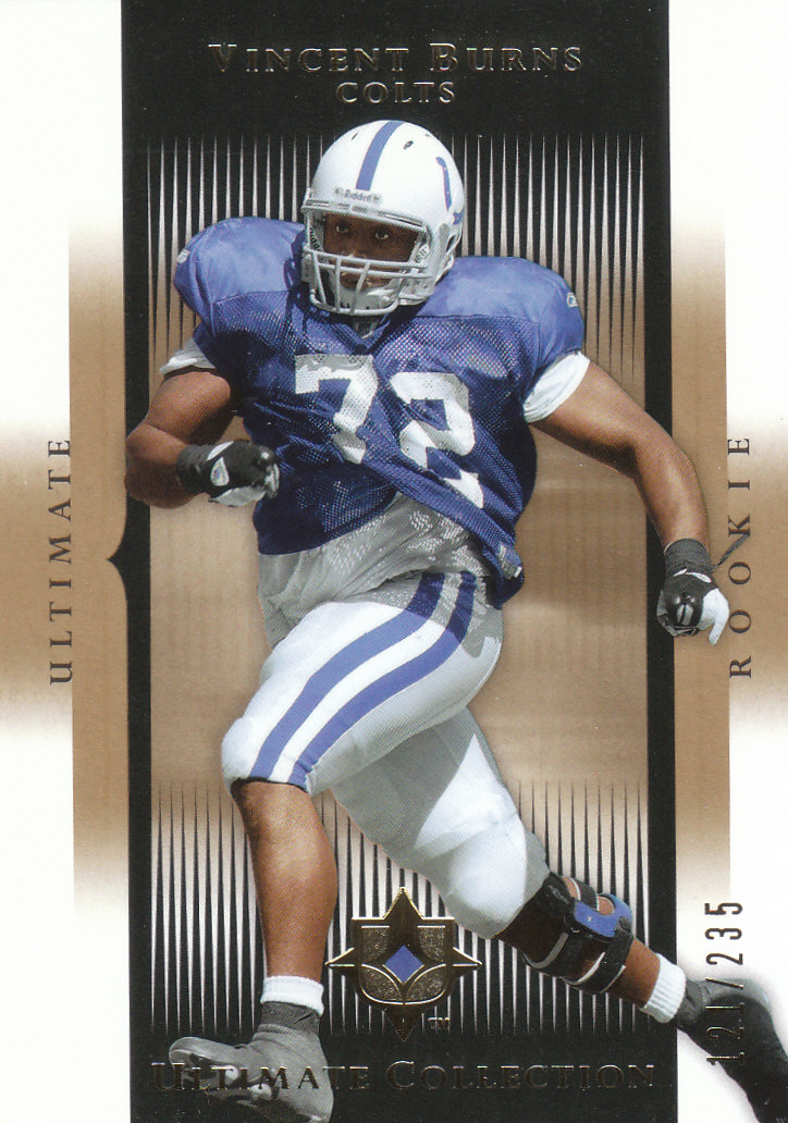 Tarjetas "conjunto principal" de fútbol americano Ultimate Collection 2005 (mazo superior) #2 a #289 - Imagen 264 de 301