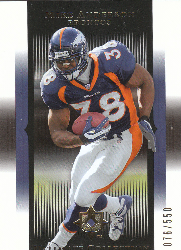 Tarjetas "conjunto principal" de fútbol americano Ultimate Collection 2005 (mazo superior) #2 a #289 - Imagen 278 de 301