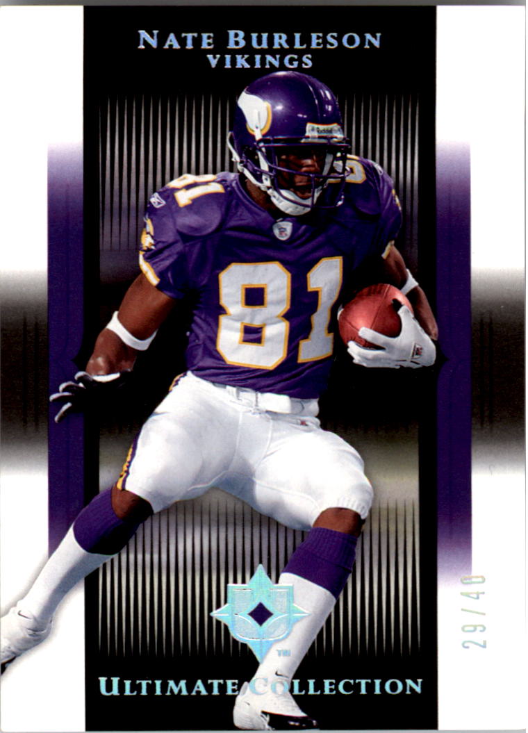 2005 Ultimate Collection Gold Holofoil #54 Nate Burleson