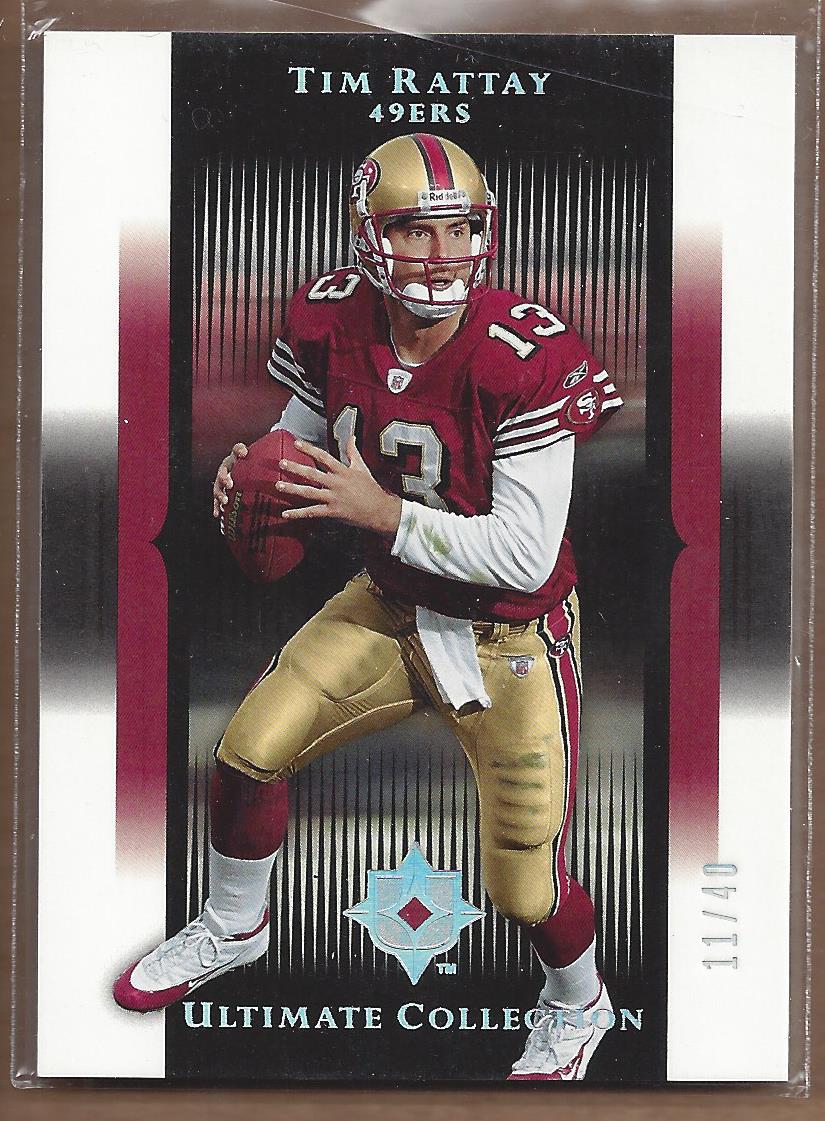 2005 Ultimate Collection Gold Holofoil #82 Tim Rattay