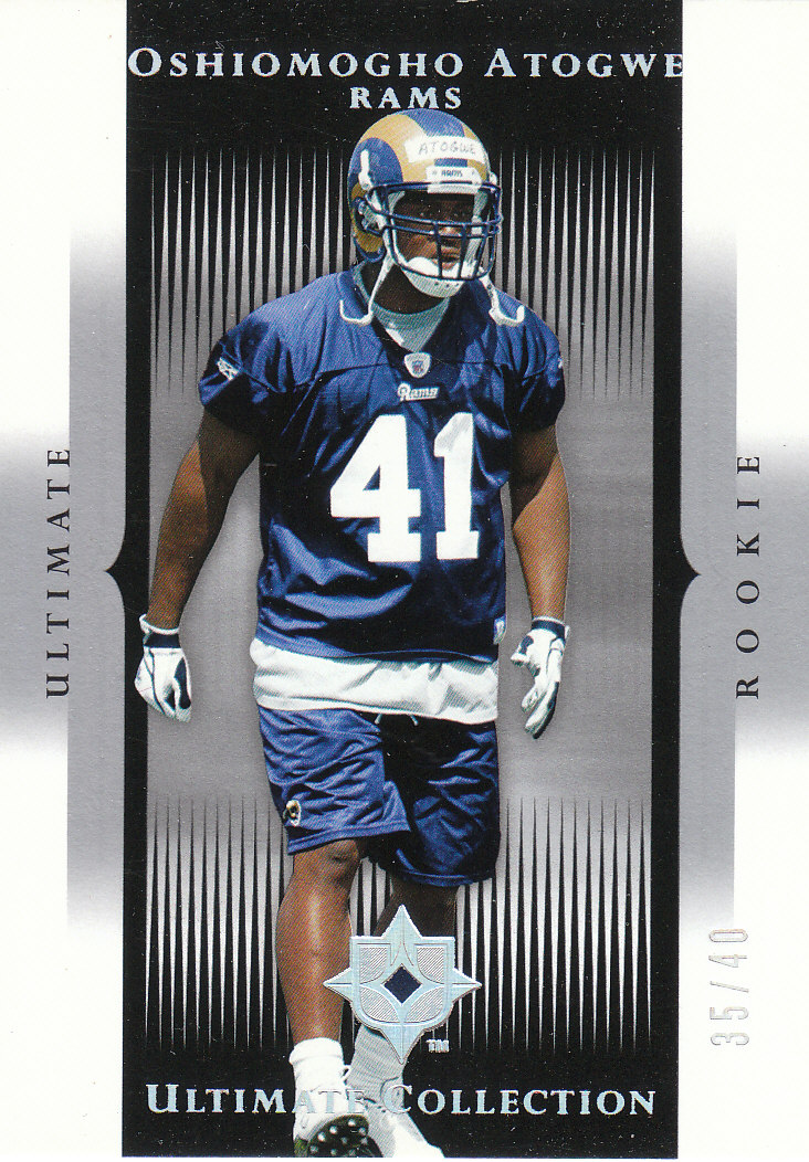 2005 Ultimate Collection (Upper Deck) Football "Parallel and Jersey" Cards - Picture 12 of 19
