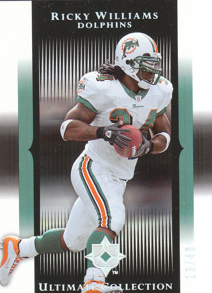 2005 Ultimate Collection (Upper Deck) Football "Parallel and Jersey" Cards - Picture 16 of 19