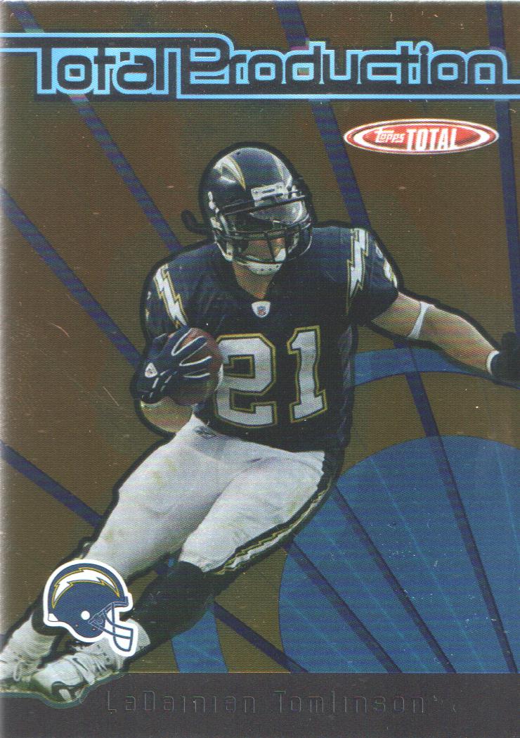 2005 Topps Total Total Production #TP3 LaDainian Tomlinson