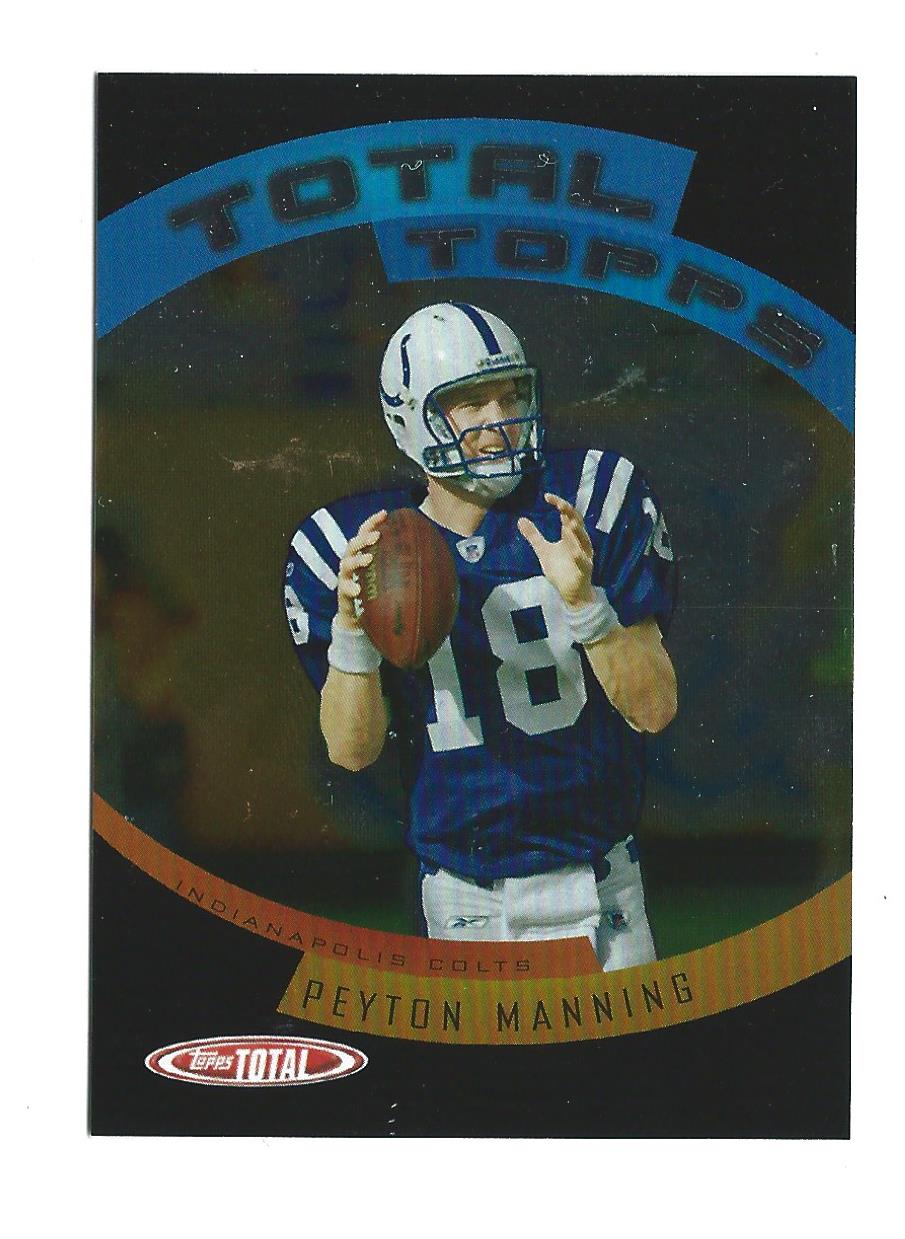 2005 Topps Total Total Topps #TT16 Peyton Manning