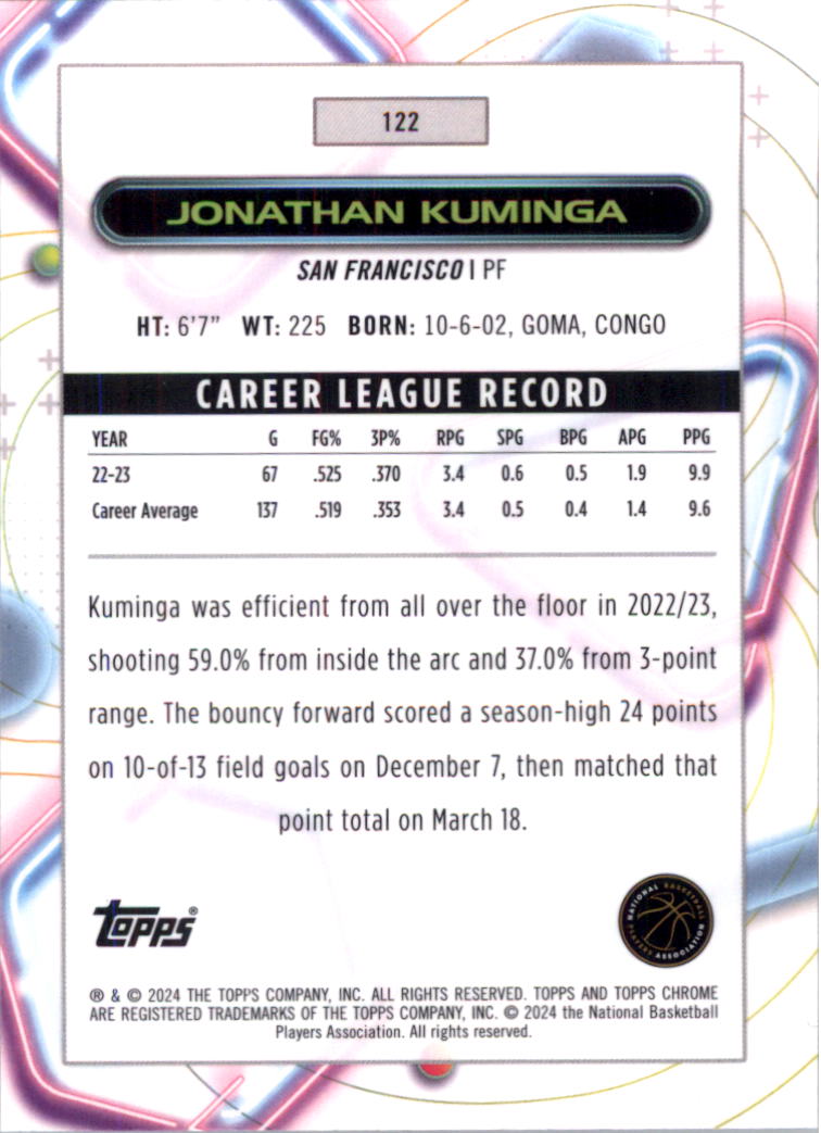 2023-24 Topps Cosmic Chrome Basketball Card Pick (Base) - Picture 241 of 357