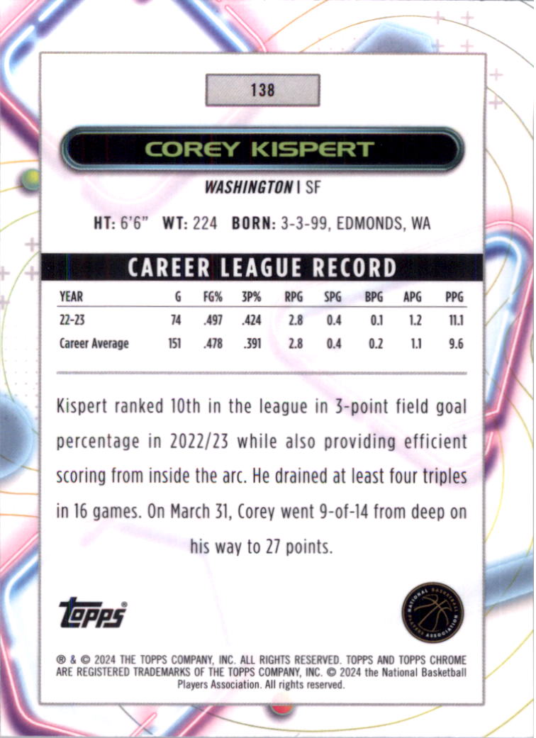 2023-24 Topps Cosmic Chrome Basketball Card Pick (Base) - Picture 273 of 357