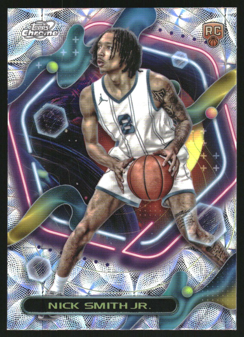 2023-24 Topps Cosmic Chrome Nucleus Refractors #174 Nick Smith Jr.