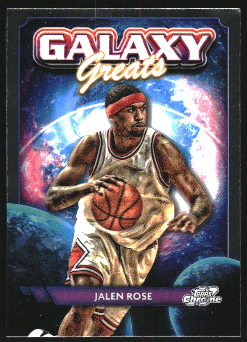 2023-24 Topps Cosmic Chrome Galaxy Greats #GG22 Jalen Rose