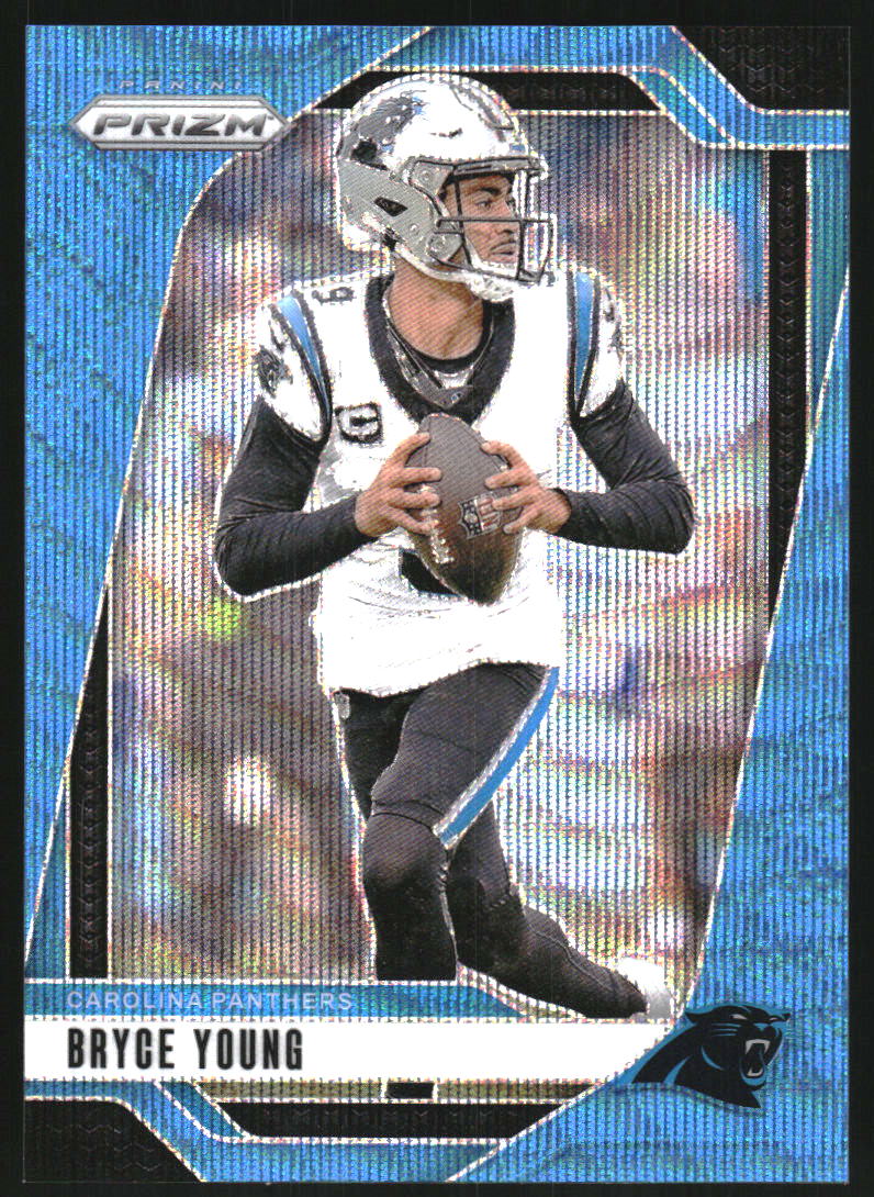 2024 Panini Prizm Prizms Blue Wave #37 Bryce Young /230 - NM-MT