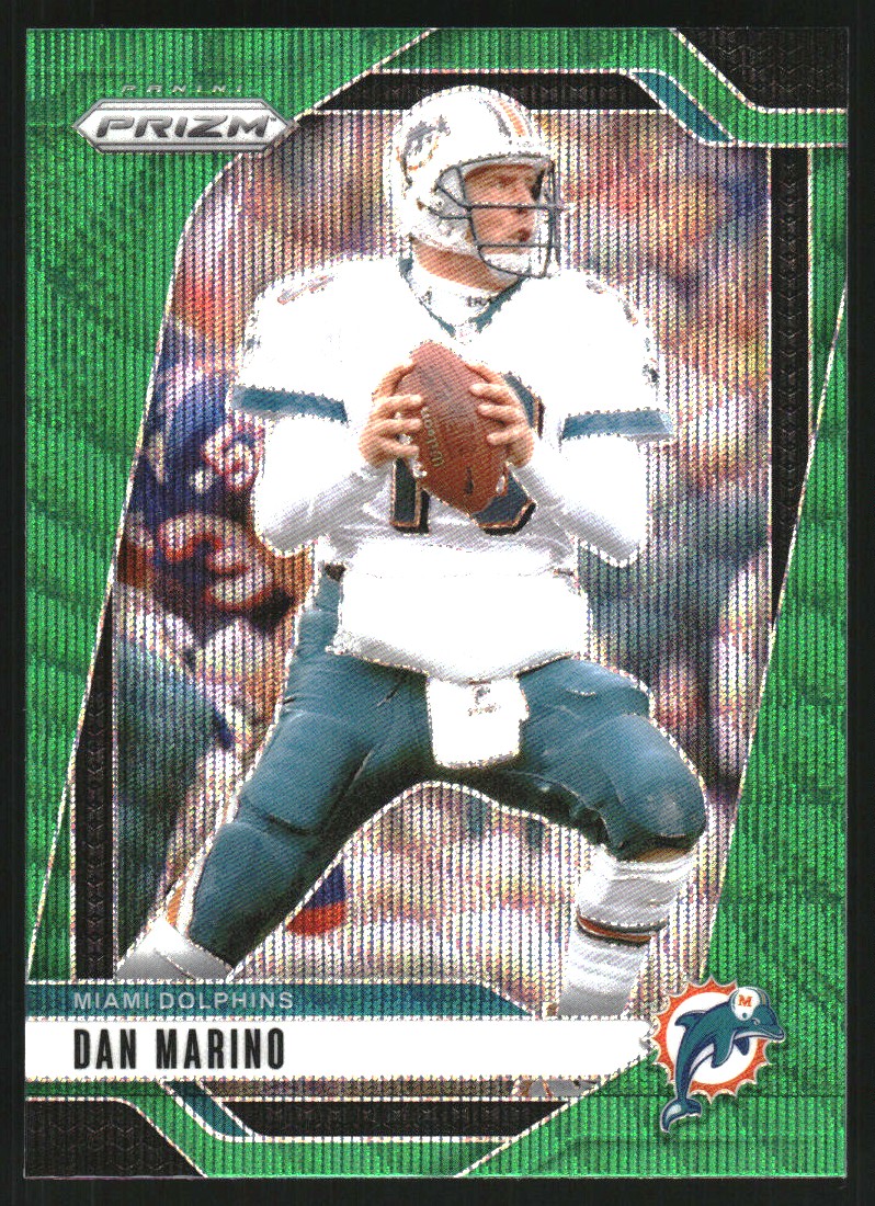 2024 Panini Prizm Prizms Green Wave #182 Dan Marino