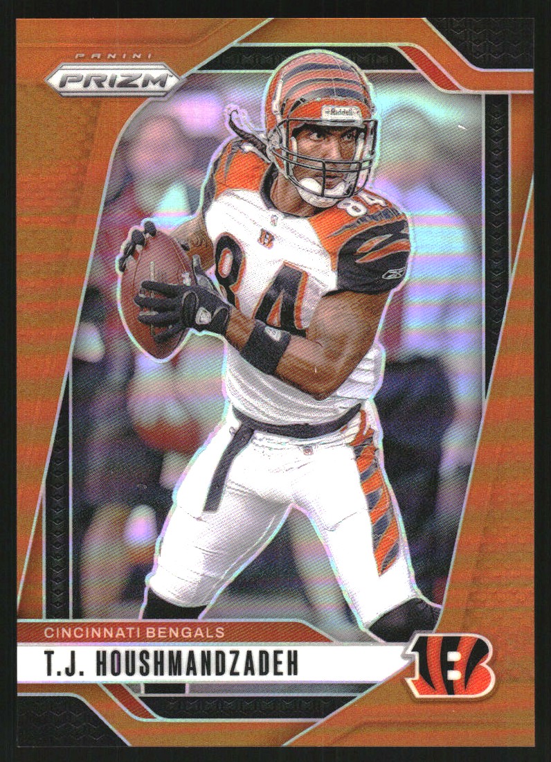 2024 Panini Prizm Prizms Orange #63 T.J. Houshmandzadeh