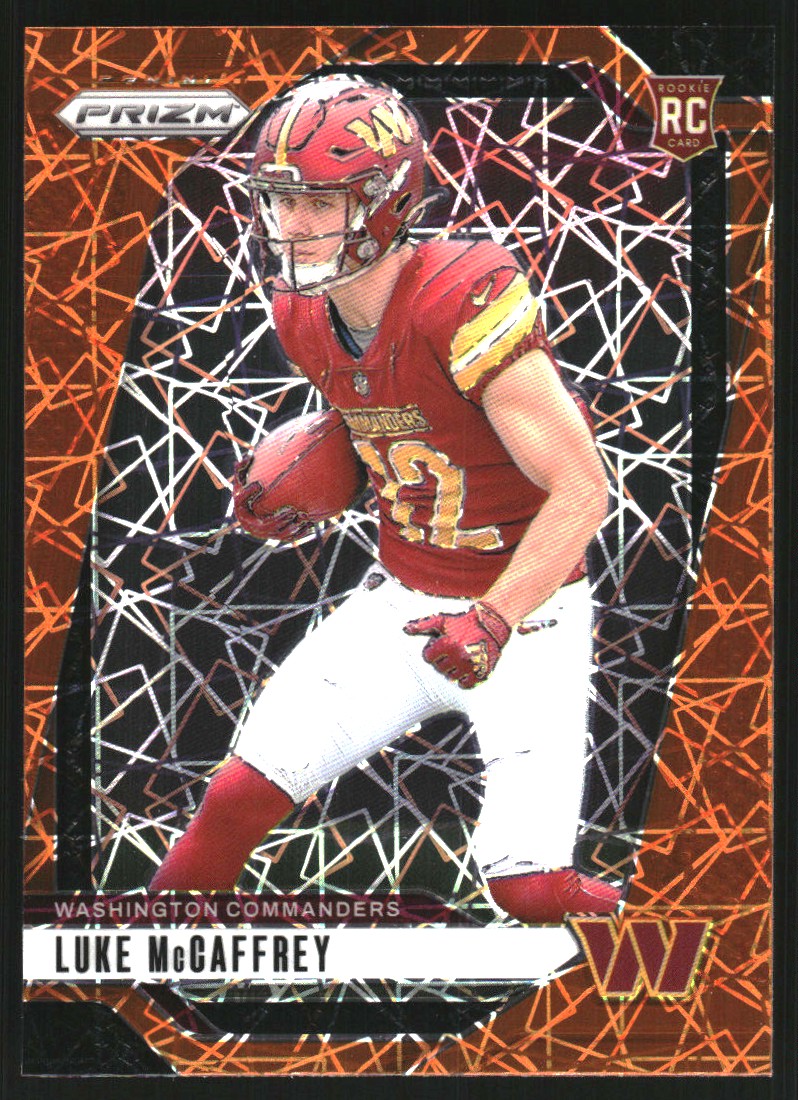 2024 Panini Prizm Prizms Lazer #367 Luke McCaffrey