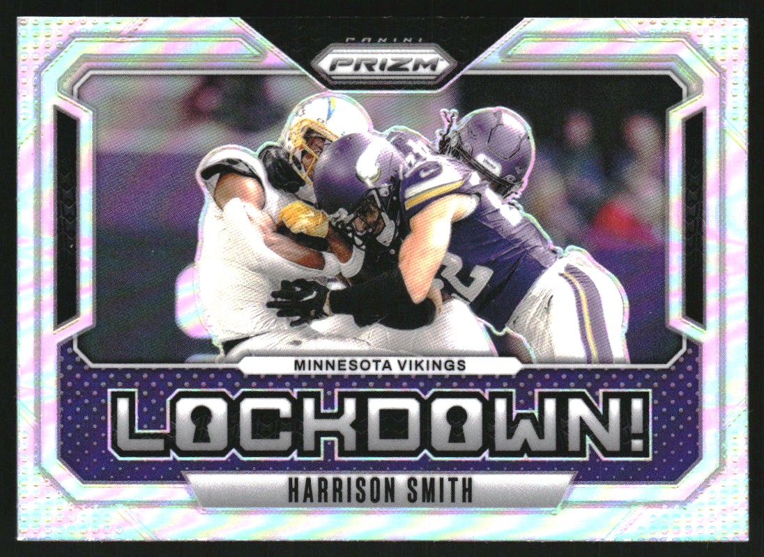 2024 Panini Prizm Lockdown! Prizms Silver #8 Harrison Smith