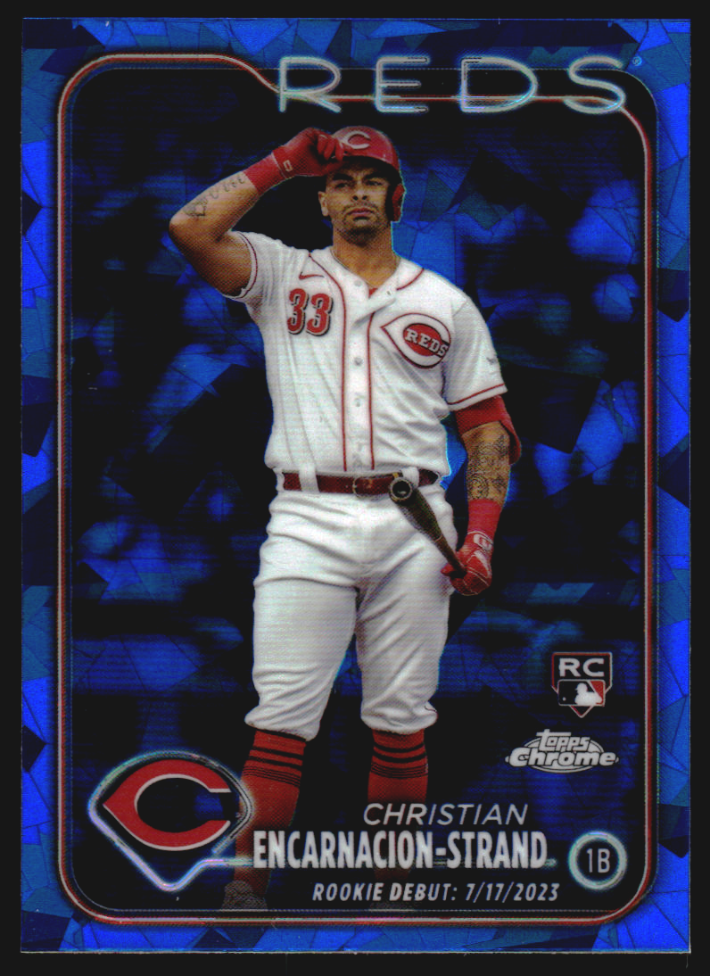 2024 Topps Chrome Logofractor Gold Christian Encarnacion-Strand RC