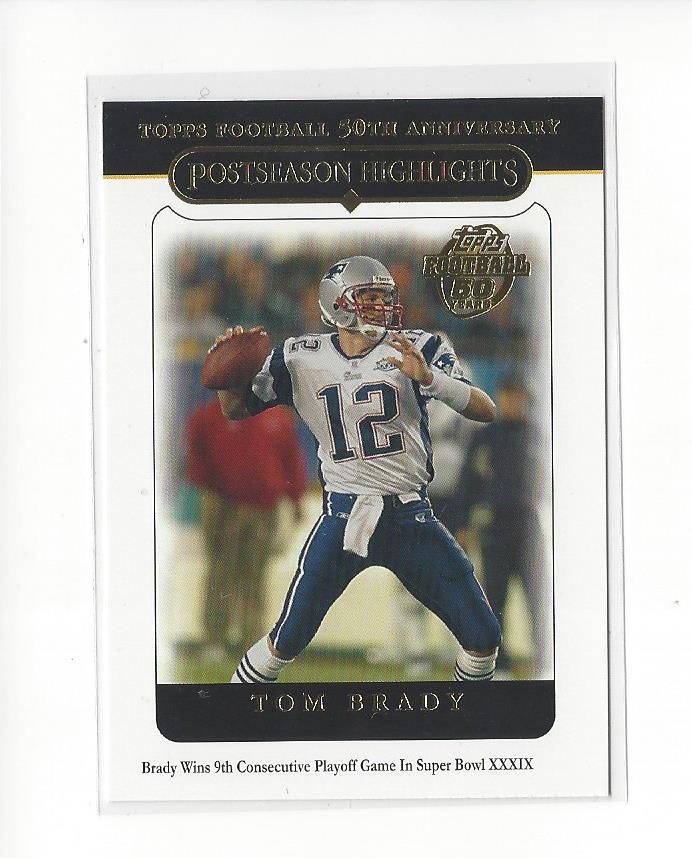 2005 Topps #360 Tom Brady PH