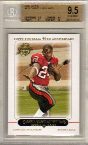 2005 Topps #438 Cadillac Williams RC