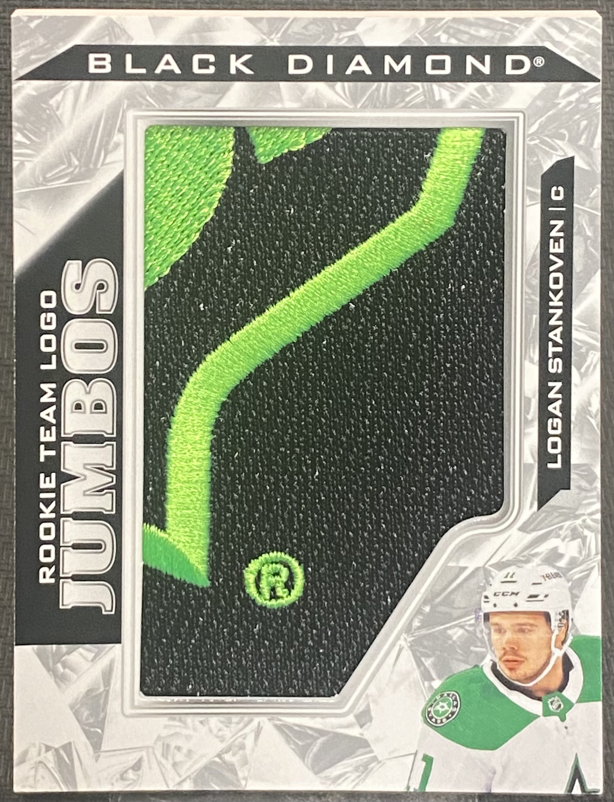 2024-25 Black Diamond Rookie Team Logo Jumbo Puzzle Patch #RTLLS Logan ...