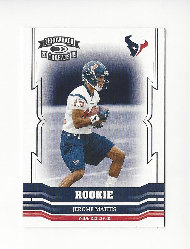 2005 Throwback Threads #171 Jerome Mathis RC