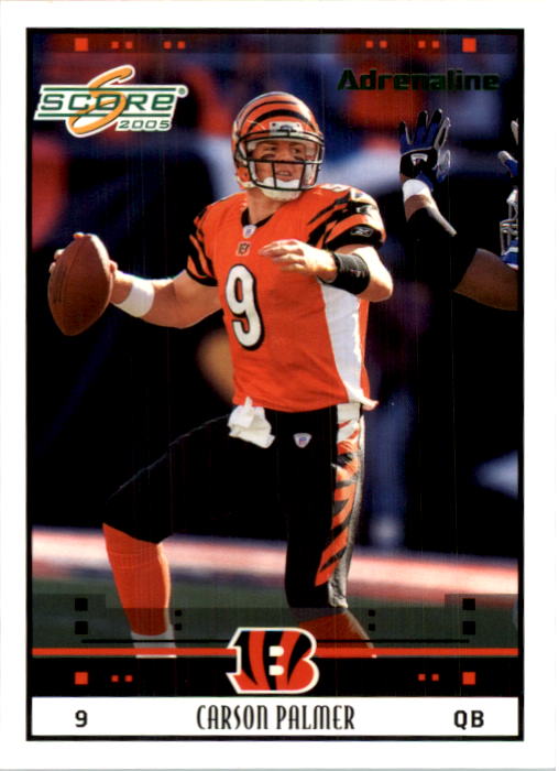 2005 Score Adrenaline Cincinnati Bengals Football Card 55