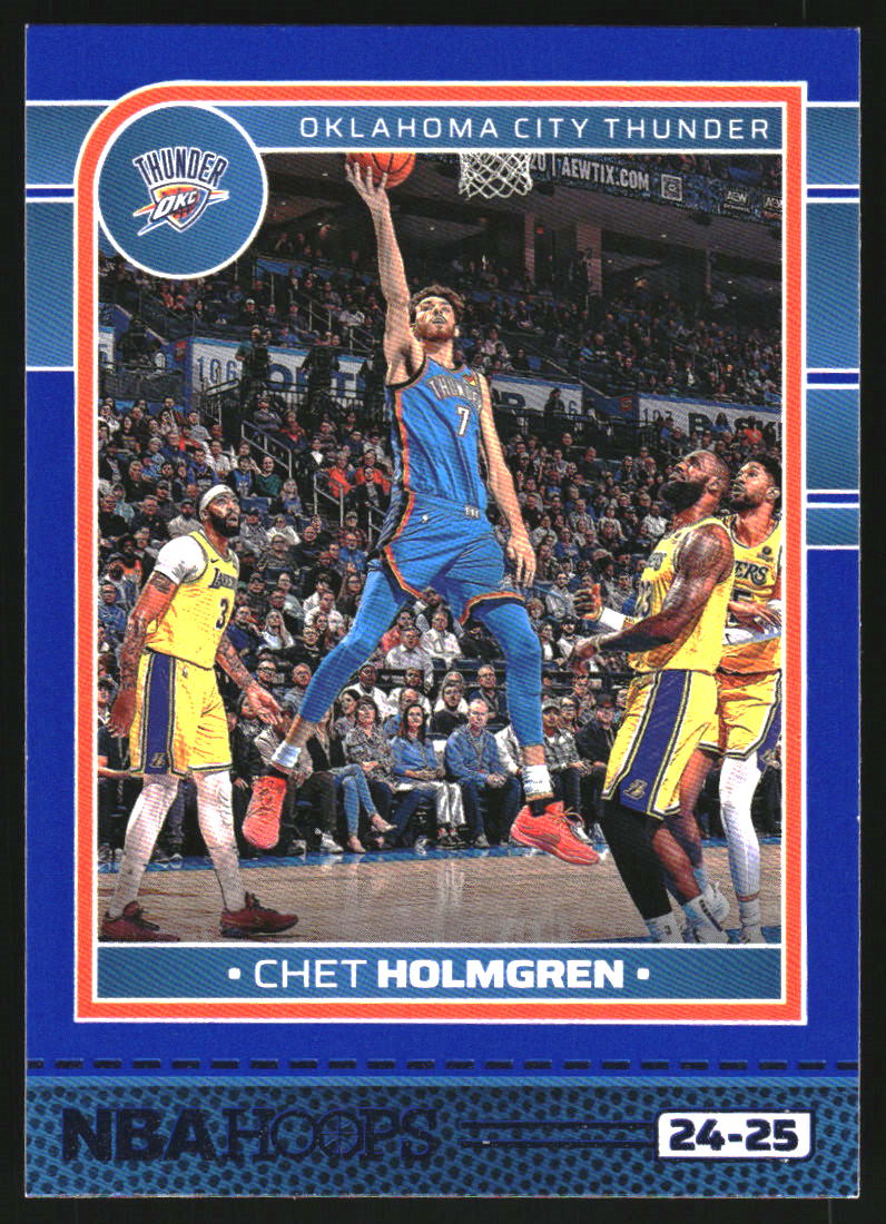 2024-25 Hoops Blue #175 Chet Holmgren