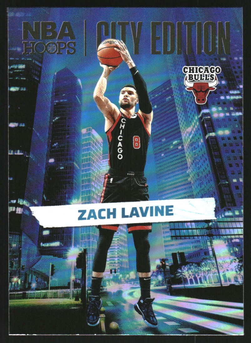 2024-25 Hoops City Edition Holo #14 Zach LaVine